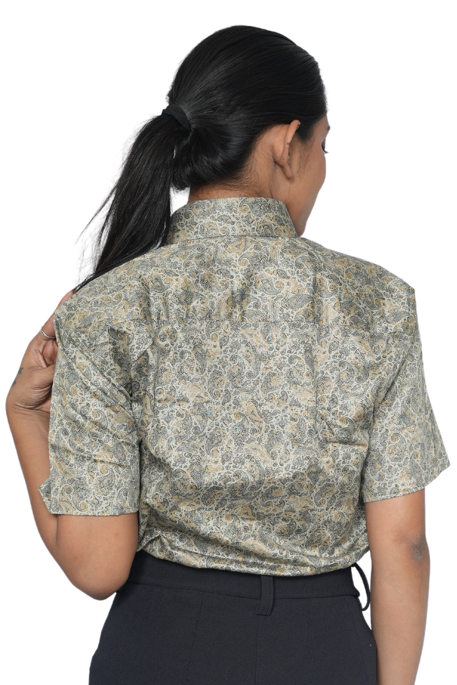 Half Sleeve Shirts Mens and Women Sandalwood Heritage PanacheUnis | Pure Cotton Shirts