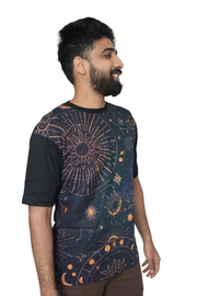 Unisex T-Shirt Starlight Marvel PanacheUnis | Pure Cotton-Linen T-shirt