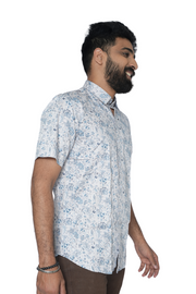 Unisex White Half Sleeve Shirt Oak PanacheUnis| Pure Cotton Shirt